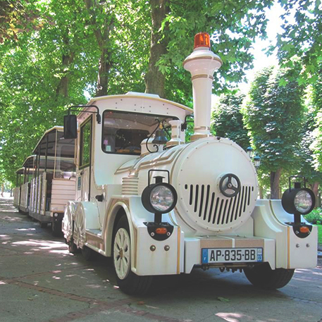 Location petit train touristique Paris - 17 ans d'expérience.